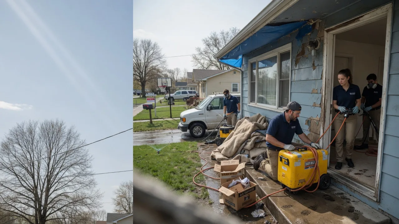 Basement Flood Cleanup in Livingston, WI near me